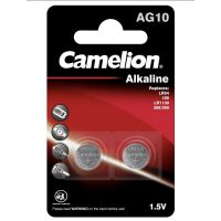 Camelion gombcellás alkáli elem LR54 (AG10, LR1130, 389, 189, GP89A, SR54) - 2 darab; 1,5V