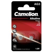 Camelion gombcellás alkáli elem LR41 (AG3, LR736, 392, 192, GP92A, SR41) - 2 darab; 1,5V