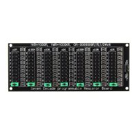 Programozható ellenállás panel 1R - 9999999R lépés 1R 1% 1/2 Watt