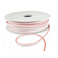 LED neoncső 12V SMD2835 - Piros, 1 méter