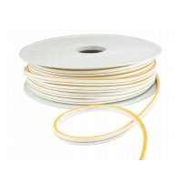 LED neoncső 12V SMD2835 - Sárga, 1 méter