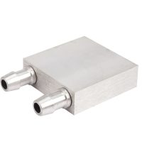 Alumínium hűtőborda - Fekete, 20 x 20 x 10 mm