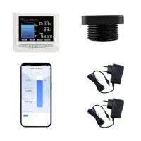 LCD monitorral ellátott szintérzékelő WiFi TUYA/Smart Life