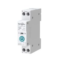 Wifi relé kapcsoló TO-Q-SY1-WT DIN sínre TUYA - 16A