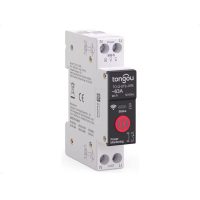 Wifi relé kapcsoló TO-Q-SY2-JWE DIN sínen eWeLink fogyasztásméréssel - 63A, kWh, W, A, V