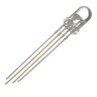 RGB LED, 5 mm, Közös anód