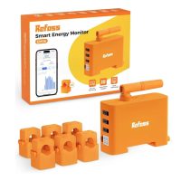 WiFi okosenergia-mérő Refoss - MQTT, 6 érzékelő / három fázis, 120A, DIN sínre
