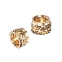 Menetes betét M6x6x8 réz