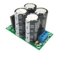 Szimmetrikus tápegység modul 2x 50V DC, 15A - Szűrő és kondenzátor 6600uF