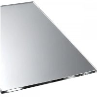 Akril lézeres feldolgozáshoz 500 x 300 x 3 mm - Tükör plexi, ezüst