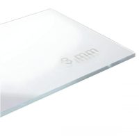 Akril lézeres feldolgozáshoz 500 x 300 x 3 mm - Átlátszó