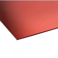 Akril lézeres feldolgozáshoz 600 x 400 x 2 mm - Piros