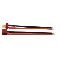 T-Dean csatlakozók vezetékekkel, hím és női - 2pin, 10cm, 14AWG