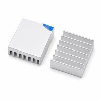 Öntapadó alumínium hűtő 14 × 14 × 6 mm