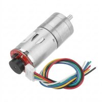 Motor sebességváltóval és forgó enkóder GA25-370 12V 35RPM