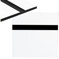 Gravírozó laminát 600 x 300 x 1,3 mm - Fehér, Fekete