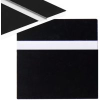 Gravírozó laminát 600 x 300 x 1,3 mm - Fekete, Fehér