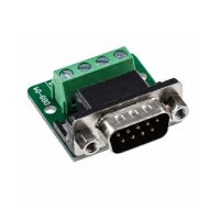 D-Sub DB9 hím RS485 adapter terminálra - anyákkal