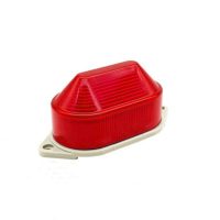 LED jelzőfény 24VDC villogó - piros