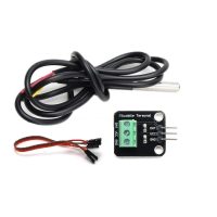 Vízálló hőmérő adapterrel Arduinóhoz - DS18B20 érzékelő