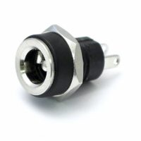 DC koaxiális csatlakozó panelhez - 5,5 x 2,1 mm
