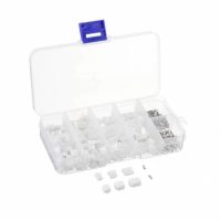 JST csatlakozók készlet női + férfi 2, 3, 4Pin 2,54 mm
