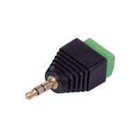 Jack 3.5 mm adapter 3 pin-es csatlakozóhoz - Hím