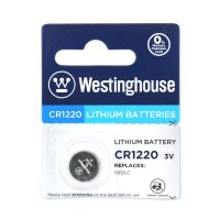 Westinghouse lítium gombelem - CR1220 (BR1220, CR1220, DL1220, ECR1220, SB-T13), 3V