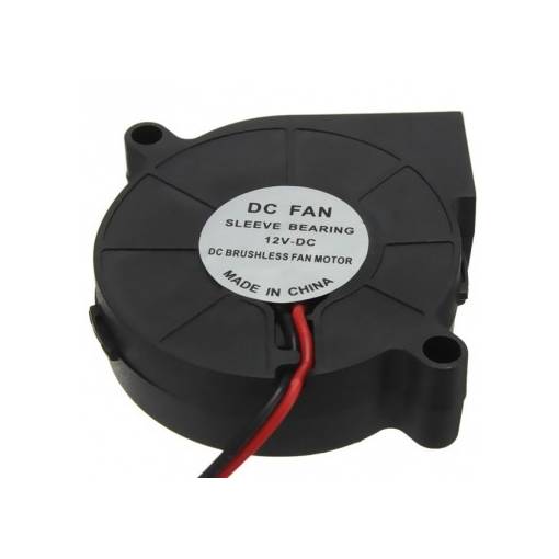 Foto - Hűtőventilátor 3D nyomtatókhoz - 12V, 50 mm