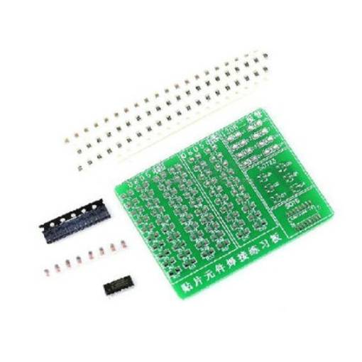 Foto - Pájecí plošný spoj na SMD součástky - DIY