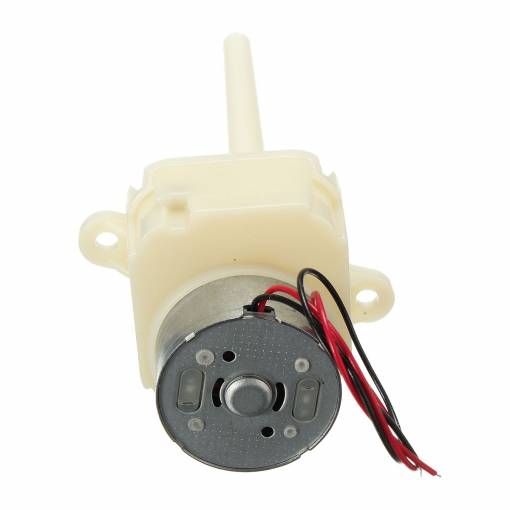 Foto - Motor s převodovkou a dlouhou hřídelí DC 6V až 12V 8-16RPM