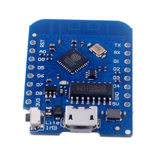 Foto - WeMos D1 Mini Lite V1.0.0 WiFi vývojová deska - IOT 1 MB Flash ESP8285
