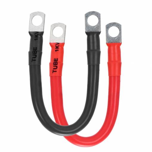 Foto - Propojovací kabely k baterii s očky - 20 cm