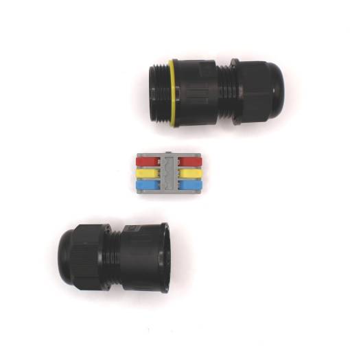 Foto - DRÁTEK vízálló kábelcsatlakozó DL 3-6,5mm IP68 3pin