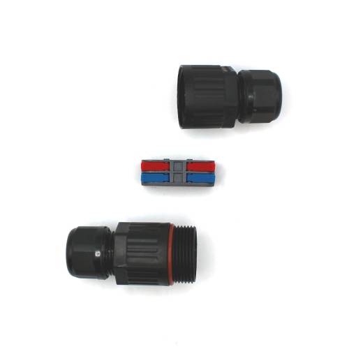 Foto - DRÁTEK vízszigetelt kábelcsatlakozó HL 9-12mm IP68 2pin