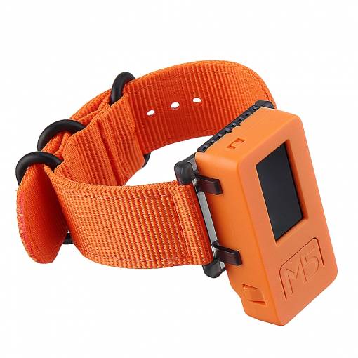 Foto - M5StickC ESP32-PICO Wearable s řemínkem