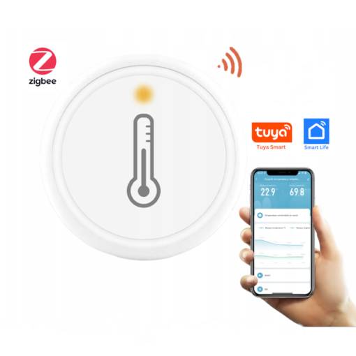 Foto - ZigBee 3.0 ZC-W1 Hőmérséklet- és Páratartalom-érzékelő
