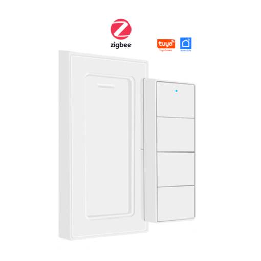 Foto - ZEMISMART 4 csatornás ZigBee Okos gomb vezeték nélküli