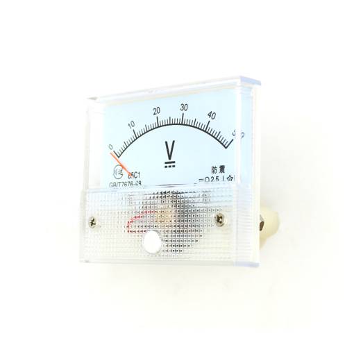 Foto - Paneles analóg voltmérő 85C1 - 0 és 50V DC