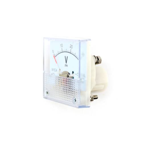 Foto - Panelos kézi voltmérő 91C4 - 0 és 30V DC