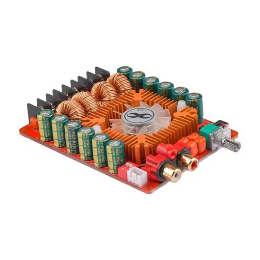 Foto - TDA7498E audio NF sztereó erősítő - 2x160W, 15-36V DC
