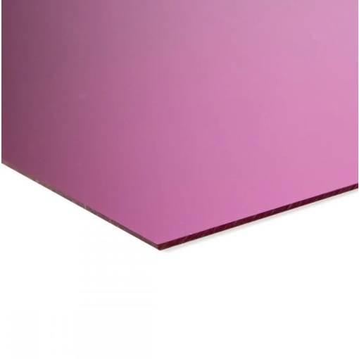 Foto - Akril lézeres feldolgozáshoz 300 x 200 x 2 mm - Rózsaszín