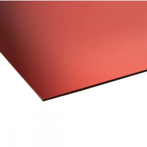 Foto - Akril lézeres feldolgozáshoz 300 x 200 x 2 mm - Piros