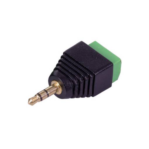 Foto - Jack 3.5 mm adapter 3 pin-es csatlakozóhoz - Hím