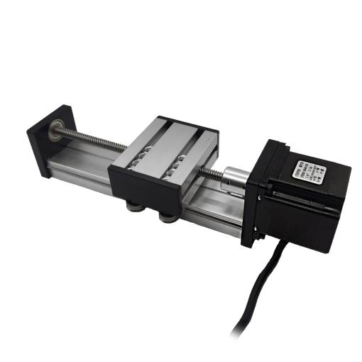 Foto - CNC lineáris hajtás léptetőmotorral T8x8 - 100 mm