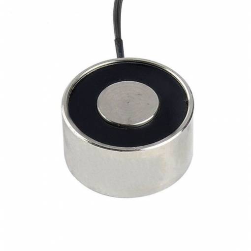 Foto - Tartó elektromágnes - 12V, 20kg/200N - 34 x 18 mm
