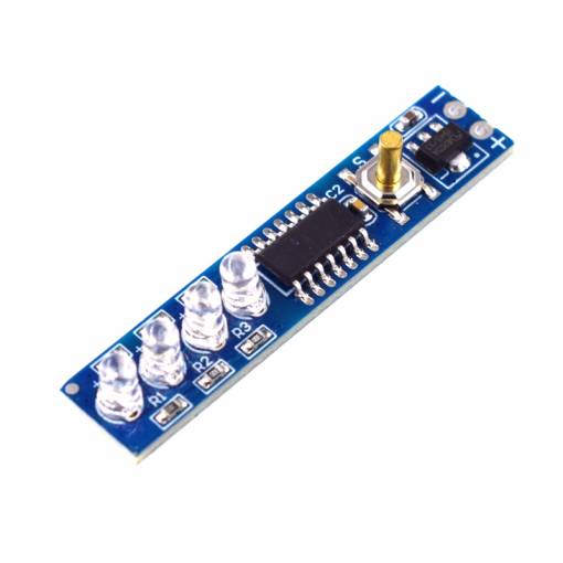 Foto - LED indikátor kapacity lithiové baterie 18650 3S
